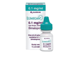 Lumigan 0.01% Eye Drops (Pack Size 3ml)
