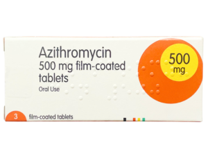 Azithromycin 500mg Tablets (Pack Size 3)