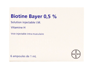 Biotin 0.5% IM Ampoules (Pack Size 6)